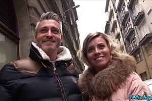 wifey cheats with stranger while husband waits