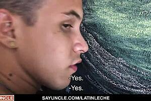 Straight Latino Paid To Ride Big Uncut Dick