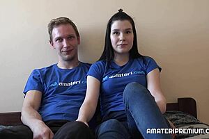 Shy Izzy Gets Fucked In Doggystyle Orgasm!