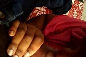 The Big BBW Girl Eagerly Sucks on the Huge Monster Cock