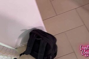 Beautiful Blonde Stepmom Uses Dirty Talk and Deepthroat to Tutor Her Step Son