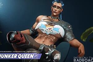 Futa with big penis dominates in 3d anime 😏