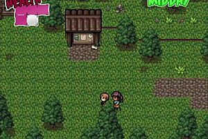 Wow, curing the hot scientist in this hentai game!