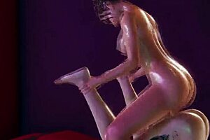 Judy Alvarez Fucks Panam Palmer Hard in Cyberpunk 2077 Futa Sex Tapes Vol 2