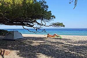 Nudist Beach Voyeur Catches Natural European Girl Flashing Skinny Body