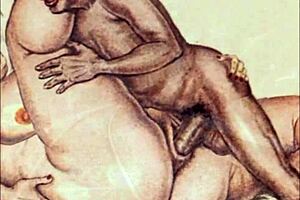 vintage erotic art collection