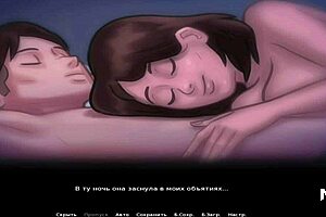 Mature Rides Huge Cock in Summertime Saga Episode 2-8