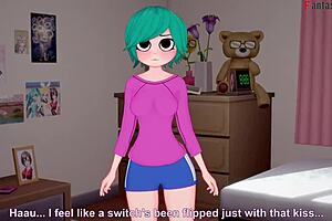 I watch Ramona Flowers' hard POV sex in this sheer fantasy anime hentai