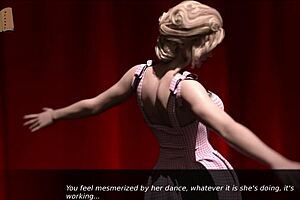 nursing amateur back to pleasure in homemade 3d scene 😊