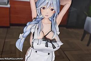 Connection dance Pekomama MMD R-18 virtual youtuber