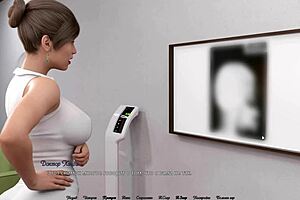 Rough Blowjob on Big Tits Bent Over