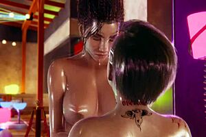 Judy Alvarez Fucks Panam Palmer Hard in Cyberpunk 2077 Futa Sex Tapes Vol 2