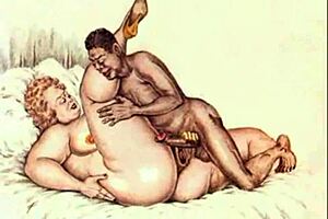 vintage erotic art collection