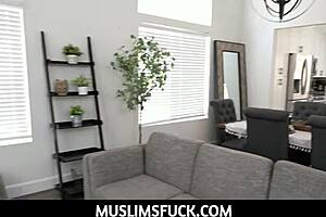 muslimsfuck - binky beaz teases neighbor to fuck hijab teen 18+