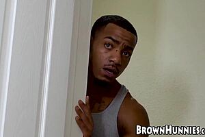 hey, watch ebony beauty ada vera masturbate her big tits on webcam. then she bends over for blowjob