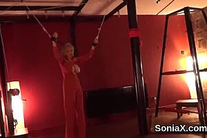 Lady Sonia Shows Huge Melons