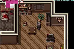 Wow, curing the hot scientist in this hentai game!