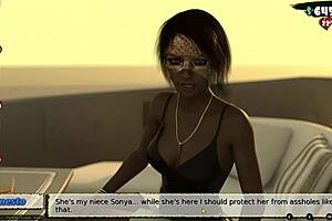 Babysitter game episode six connects with Jenkins in 3D anime style