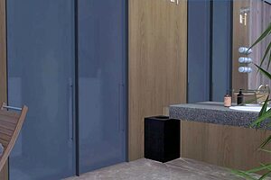 Lesbian Characters Engage In Gym Activities - Sims Anime Hentai Preview