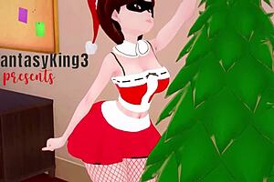 helen parr as elastigirl sucks off wrong santa in incredibles full movie fantasy