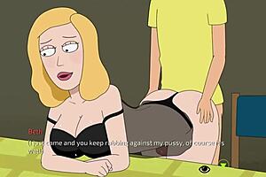 Beth TTS done with AI speech in Rick and Morty parody