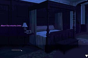 Maid-San to Boin Game Mikage Scene E English with Wild Titty Fucking