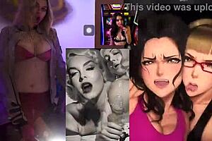 in this bizarre pinball fetish video, manic sabrina gets involved in some wild fetish play