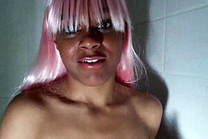 Master Humiliates Ebony Bitch In First Racial Play