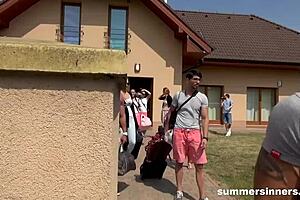 Want to see this pornstar deepthroat and get fingered before doggystyle in the car?