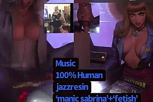 in this bizarre pinball fetish video, manic sabrina gets involved in some wild fetish play