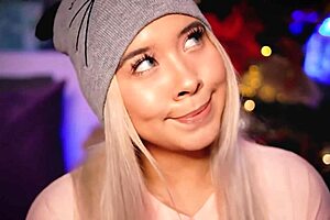 Hey, check out this college girl with a big butt teasing online for cash!