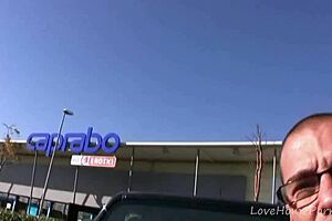 pretty blonde milf loves outdoor ass-fucking with facial cumshot