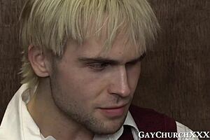 Blonde Priest Confesses Wild Sexual Sins!