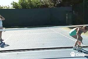 i watched april brookes and sarah vandella 69 in the backyard, it was so hot