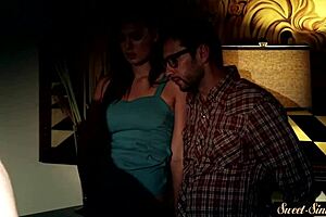 real stepdaughter gets cumshot and doggystyled in fantasy