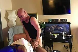 In this gay tale, the ebony twink eagerly gets plugged by his black daddy.