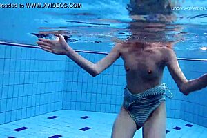 Russian Teen Anna Netrebko Strips Swimsuit And Rips Clothes