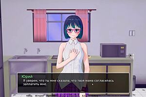 complete gameplay - hs tutor part 4 with asian student and teacher fingering 😏