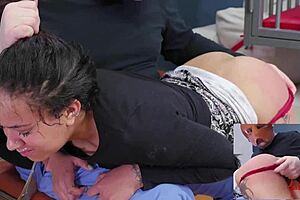 Little bubble-butt slave kingsley gets ass punished?