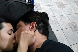 Rolling delicious fucking with nymph and old man