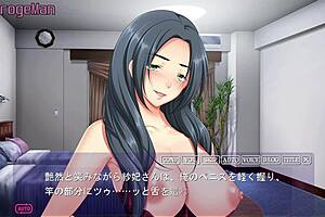 Hiroto hears the wife next door moaning during creampie