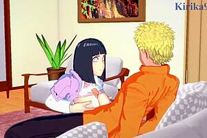 hinata hyuga and naruto uzumaki have intense sex in naruto hentai