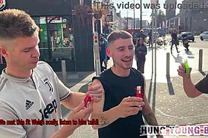 We found hot guys and this scally guy tried to teach us welsh!