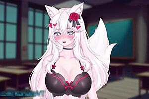 Vtuber Kanakovt Wears Vibrator In Public For Naughty Asmr Erps As Catgirl