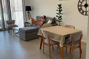 Angry husband catches me watching porn and wrecks my pussy as punishment