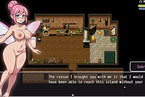 Lost Lagoon Harem Hentai Game Ep 2 Cute Girl With Huge Tits Falls In Bathtub Exposing Wet Pussy