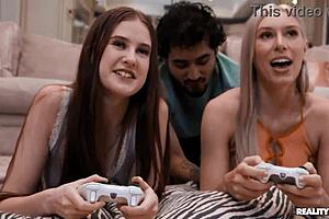 Gamer roomie cucks lesbian gf in reality kings download full from rkfull com abo 😏