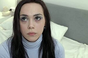 Gothic girl faces harsh punishment for skipping ballet with monster cock action