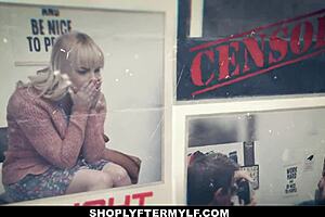 Sofie Marie Caught Stealing Punished In Shop