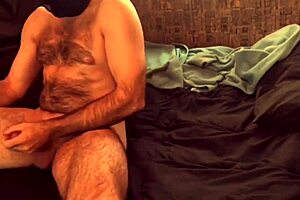 He pumps cock then fucks my tits and cums in mouth